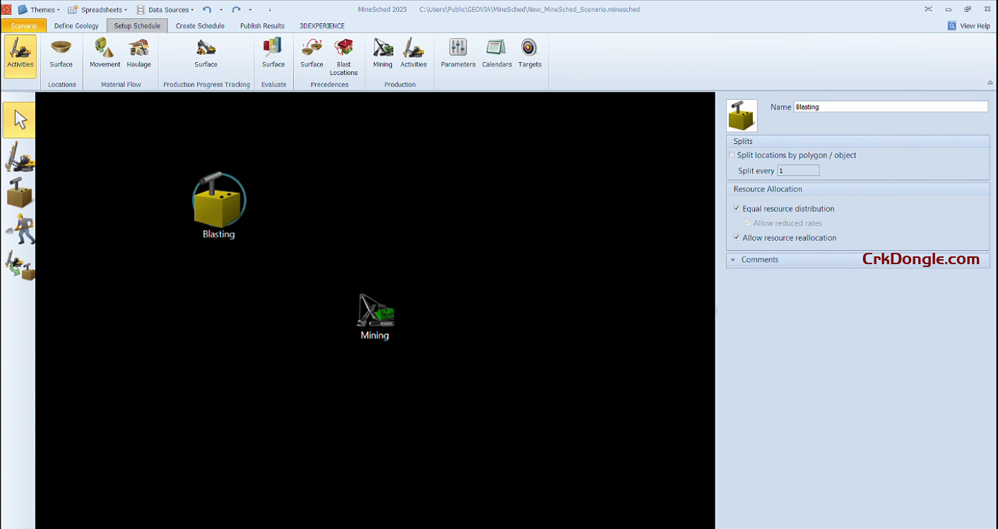 GEOVIA MineSched 2025