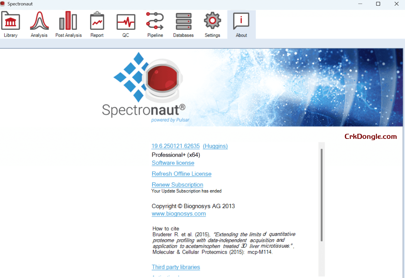 Spectronaut 20-Engineering software Download