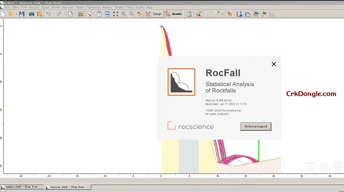 Rocscience RocFall Rocscience RocFall