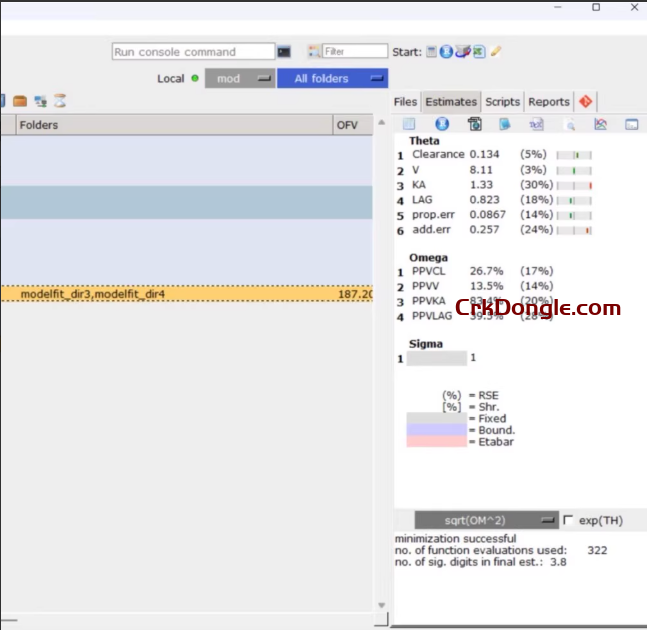 NONMEM V7.5_ PIRANA V3.0