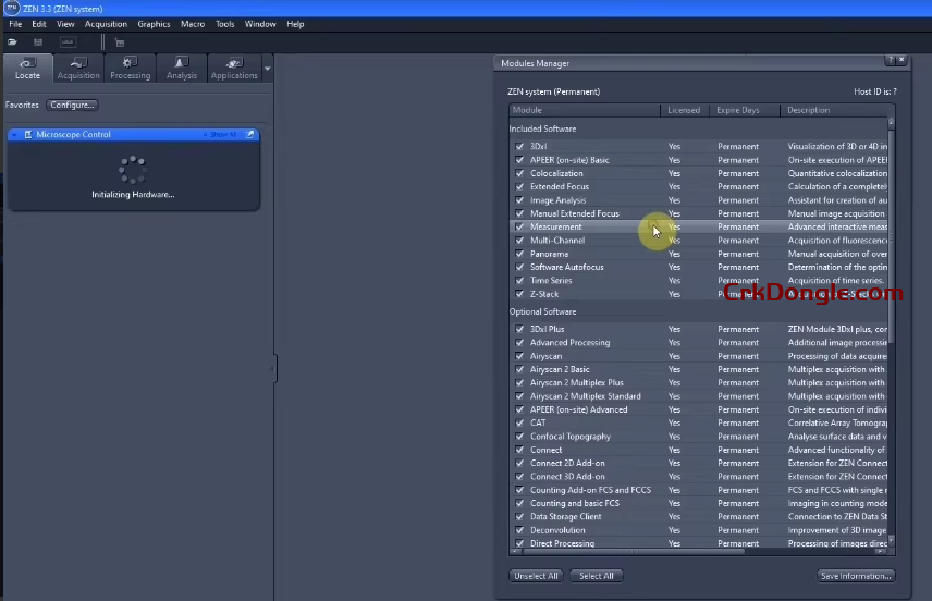 ZEISS-ZEN (Blue) v3.3 ZEISS-ZEN (Blue) v3.3