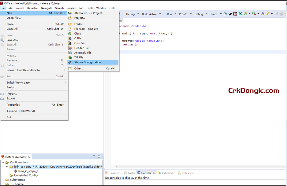 Cadence Xtensa Xplorer 11.1.5