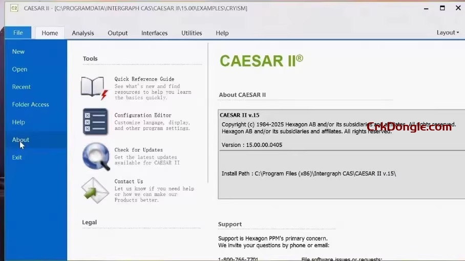 Caesar II 2025 v15-Engineering software Download