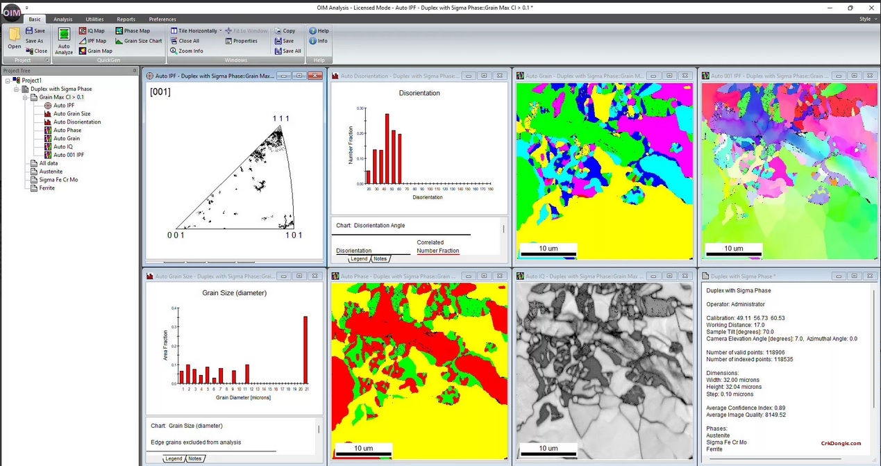 EDAX OIM Analysis 9.1-Engineering software Download