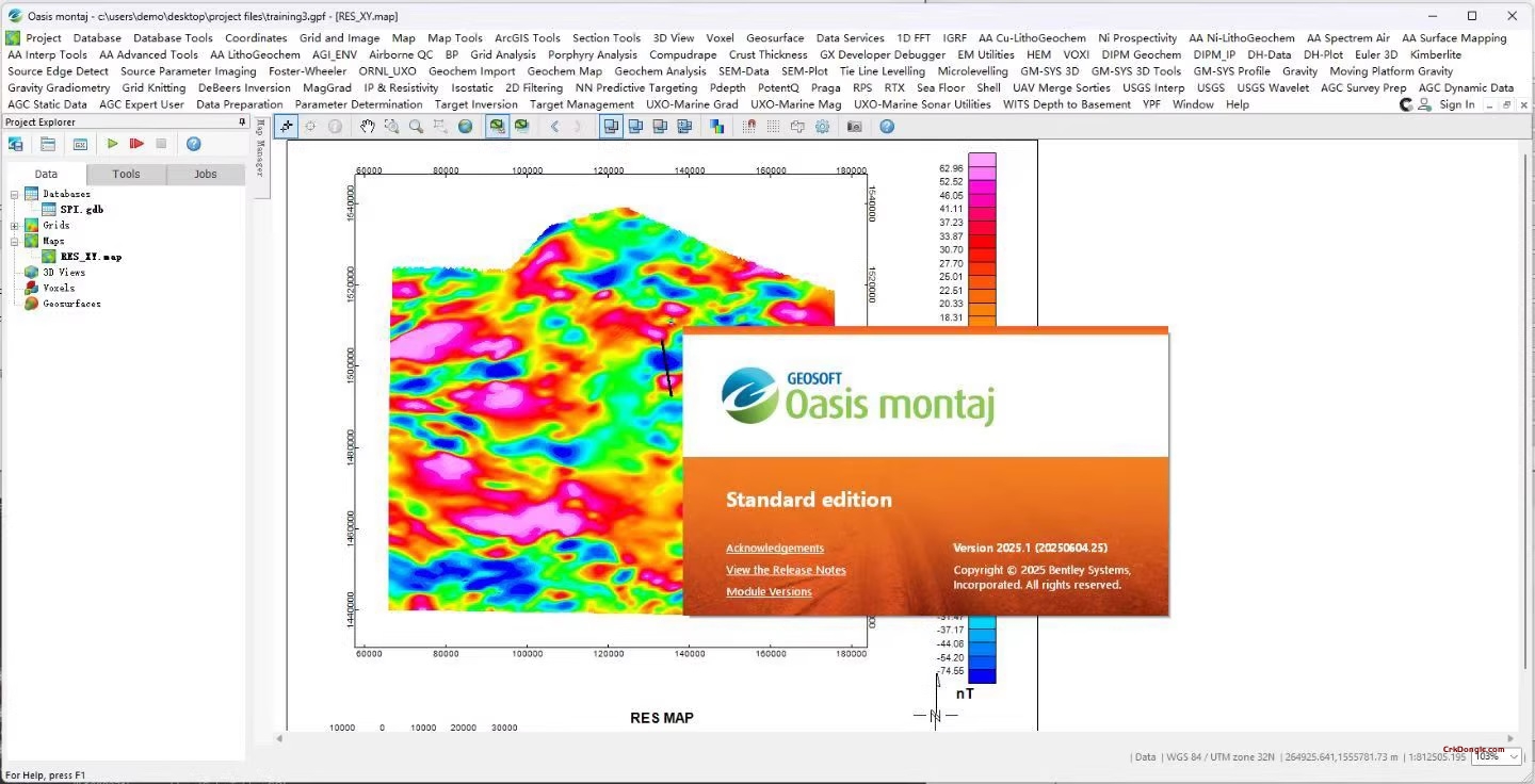 Geosoft Oasis Montaj 2025-Engineering software Download