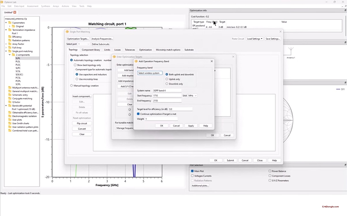 Optenni Lab 6.1-Engineering software Download