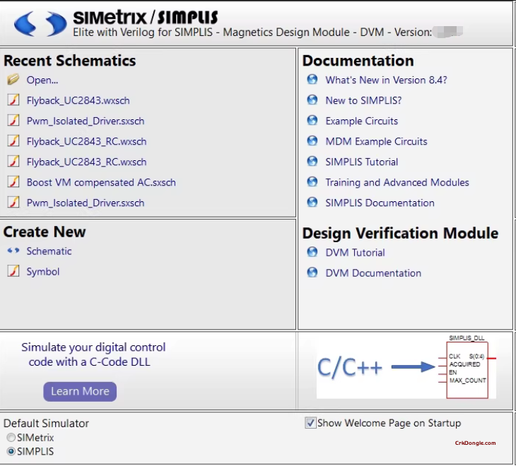 SIMetrix 9.1