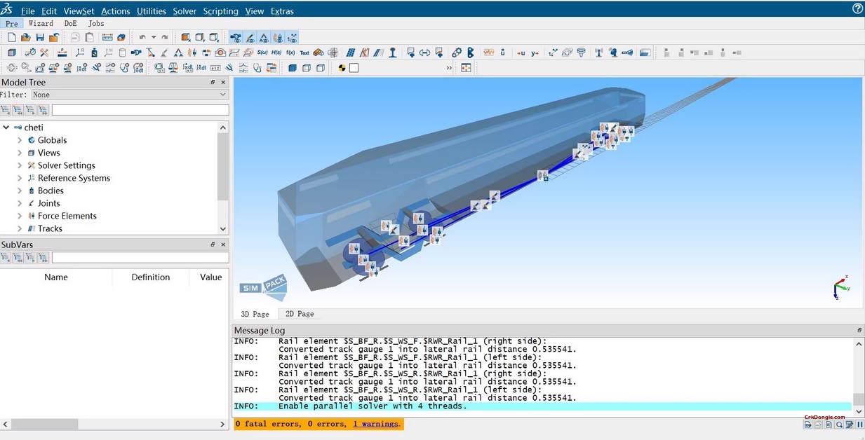 Dassault Systemes SIMULIA Simpack 2026-Engineering software Download