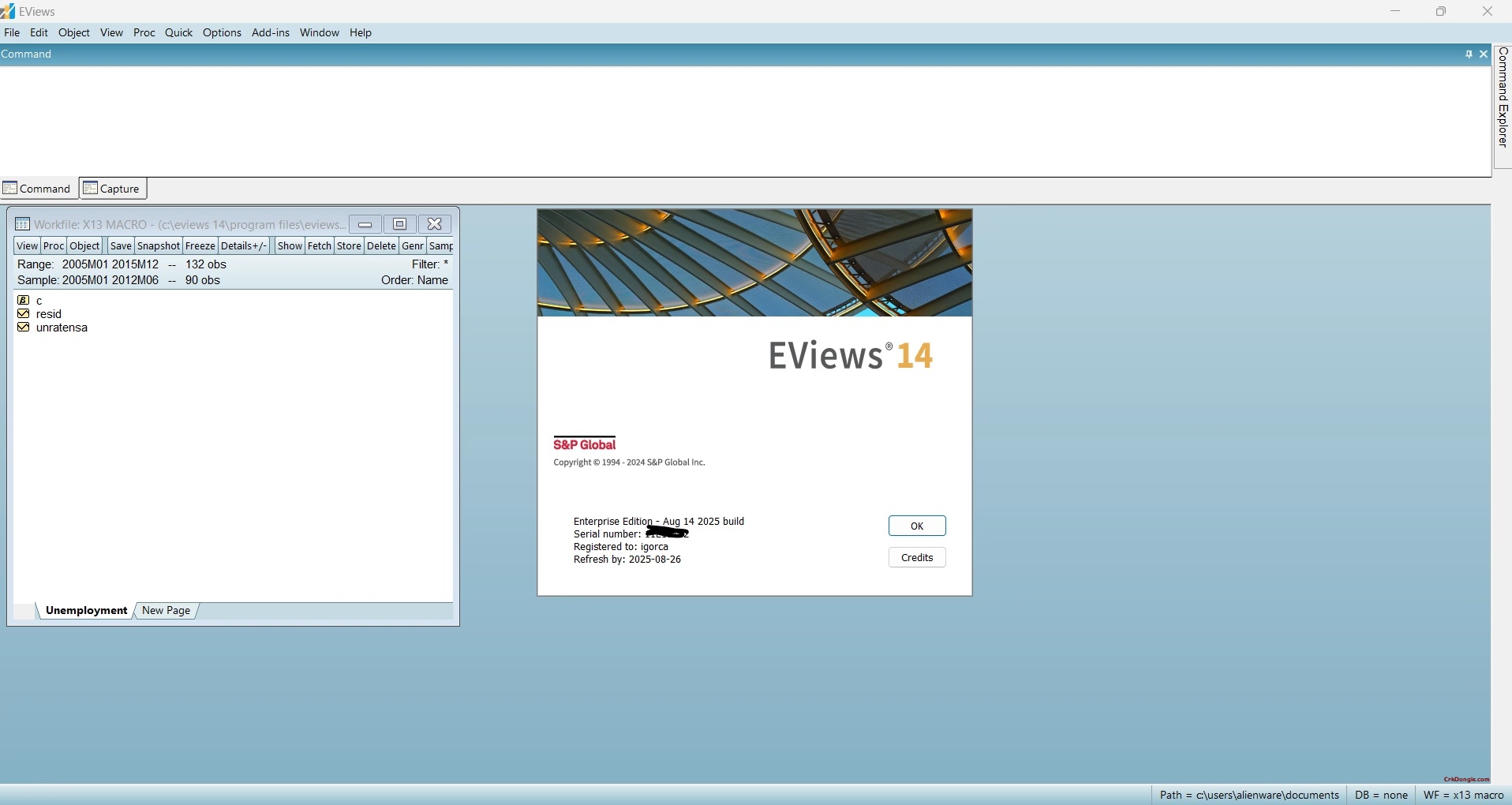 EViews Enterprise v14-Engineering software Download