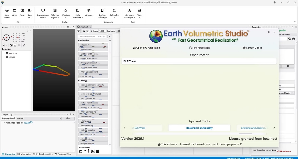 Earth Volumetric Studio 2026.1-Engineering software Download