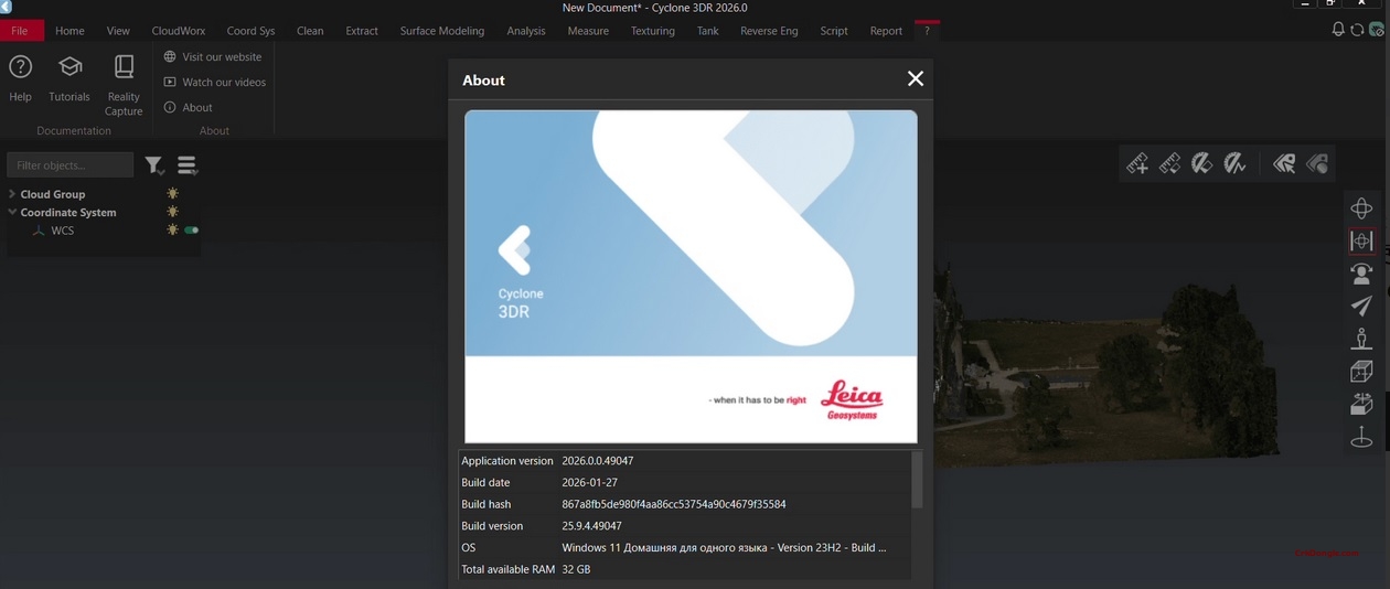 Leica Cyclone 3DR v2026.0.2.49073-Engineering software Download
