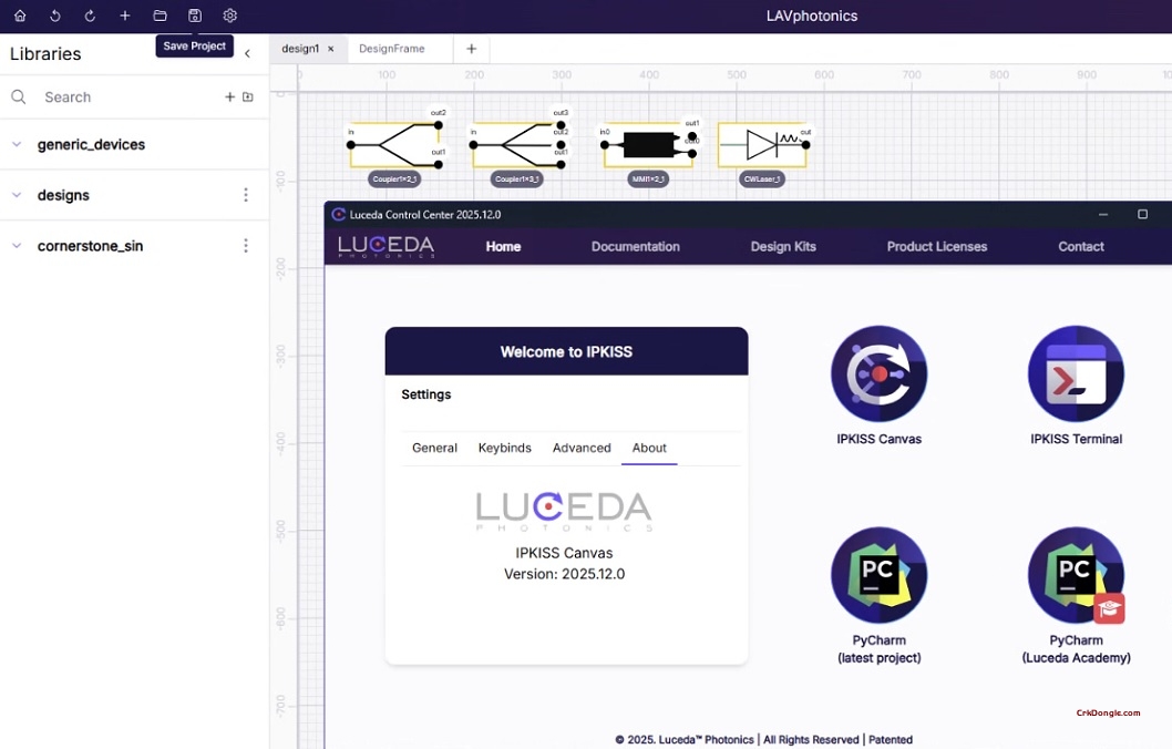 Luceda Photonics IPKISS Design Suite 2025.12-Engineering software Download