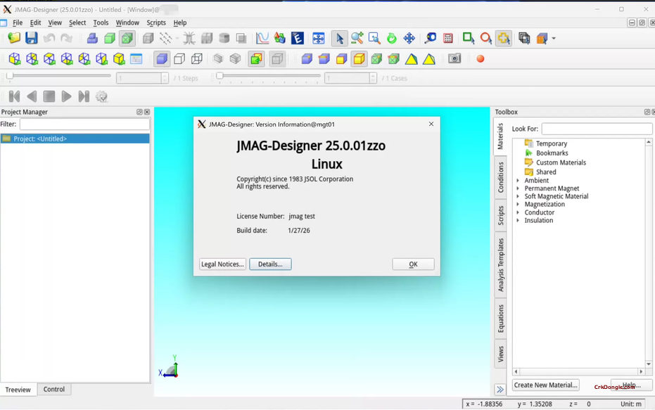 JMag-Designer 25 for linux-Engineering software Download